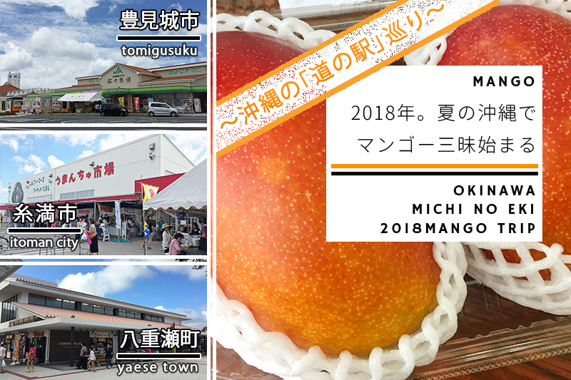 【2018年版】糸満市・豊見城市・南城市の「道の駅」と沖縄本島のスイーツカフェを巡るマンゴーの旅